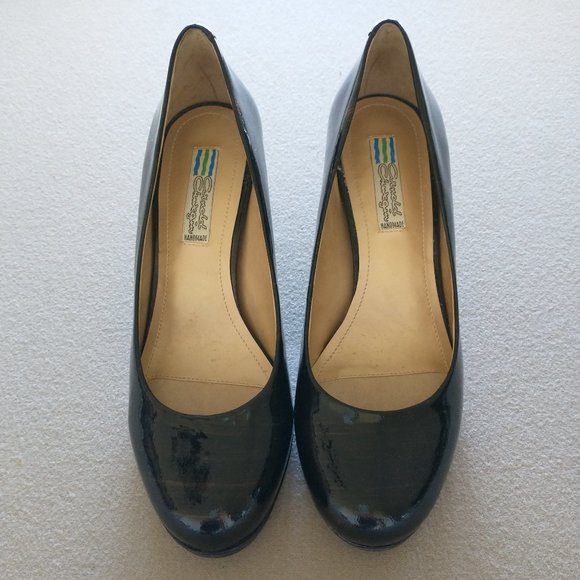 Size 7.5 Arnold Churgin 3.25" heels, dark brown, NWOT - Picture 1 of 10